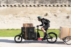 Formation cyclologistique : parcours livraison à vélo
